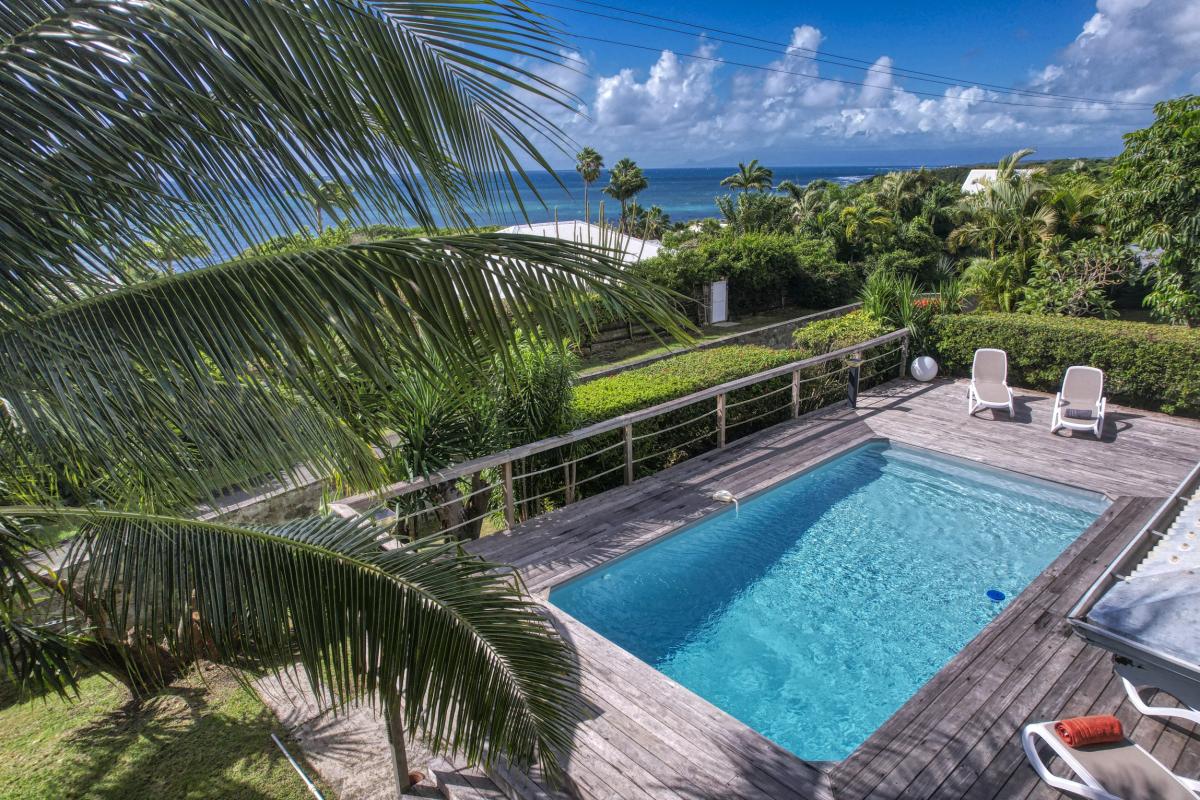 38.Location Villa piscine vue mer Sainte Anne Guadeloupe_Vue mer